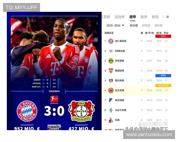 被公认最有希望夺冠的德甲球队分析：2025赛季前瞻